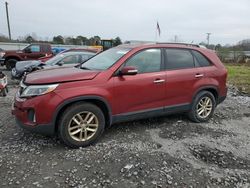 KIA Sorento salvage cars for sale: 2015 KIA Sorento LX