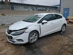 Chevrolet Cruze salvage cars for sale: 2017 Chevrolet Cruze LT