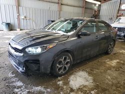 KIA Vehiculos salvage en venta: 2019 KIA Forte FE