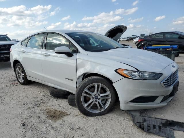 2018 Ford Fusion SE Hybrid