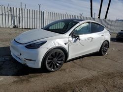 Tesla Model y Vehiculos salvage en venta: 2020 Tesla Model Y