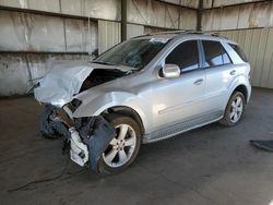 Mercedes-Benz salvage cars for sale: 2009 Mercedes-Benz ML 350