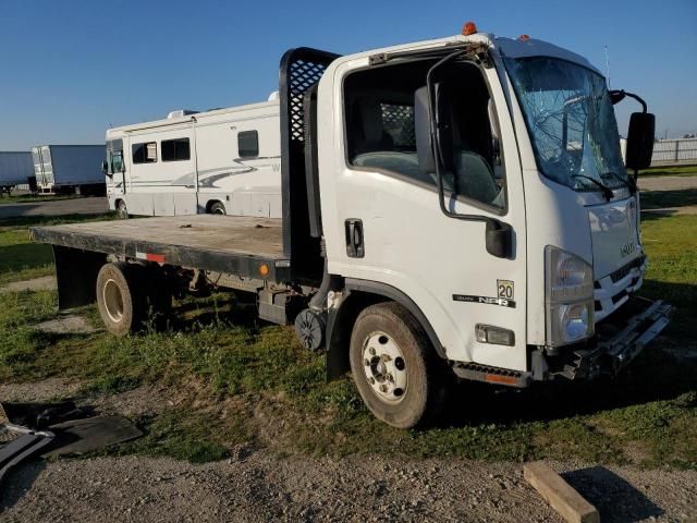 2017 Isuzu NPR Flatbed Truck