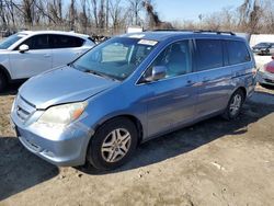 Honda Odyssey exl salvage cars for sale: 2007 Honda Odyssey EXL