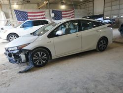 Salvage cars for sale from Copart Columbia, MO: 2018 Toyota Prius Prime