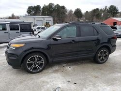 Salvage cars for sale from Copart Mendon, MA: 2015 Ford Explorer Sport