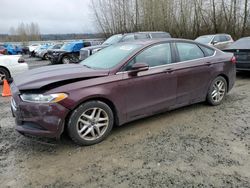 Salvage cars for sale from Copart Arlington, WA: 2013 Ford Fusion SE