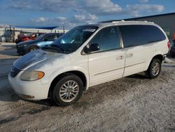 Chrysler salvage cars for sale: 2002 Chrysler Town & Country Limited