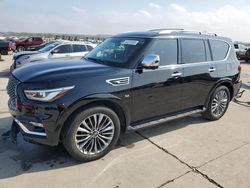 Infiniti qx80 salvage cars for sale: 2019 Infiniti QX80 Luxe