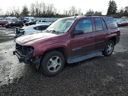 Chevrolet Trailblzr salvage cars for sale: 2004 Chevrolet Trailblazer LS