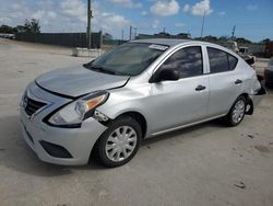 Nissan Versa salvage cars for sale: 2015 Nissan Versa S