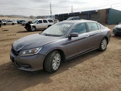 Salvage cars for sale from Copart Colorado Springs, CO: 2015 Honda Accord EX