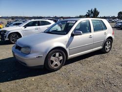 Volkswagen Golf salvage cars for sale: 2000 Volkswagen Golf GLS