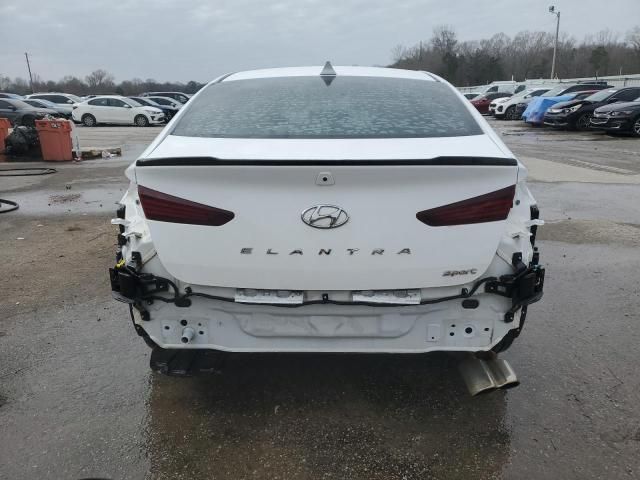 2019 Hyundai Elantra Sport