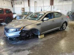 KIA Optima salvage cars for sale: 2015 KIA Optima LX