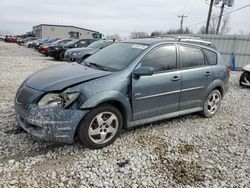 Pontiac Vibe salvage cars for sale: 2008 Pontiac Vibe