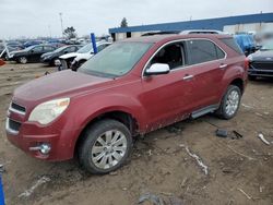 Chevrolet Equinox salvage cars for sale: 2010 Chevrolet Equinox LTZ