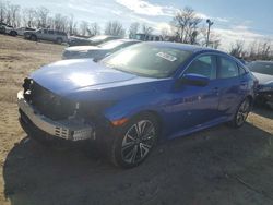 Honda salvage cars for sale: 2016 Honda Civic EX