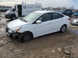 Hyundai Accent salvage cars for sale: 2017 Hyundai Accent SE