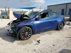 Tesla Model y salvage cars for sale: 2022 Tesla Model Y