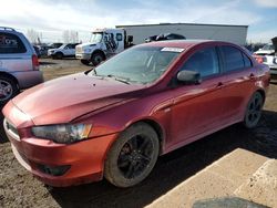 Mitsubishi Lancer salvage cars for sale: 2008 Mitsubishi Lancer GTS