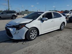 Toyota Corolla salvage cars for sale: 2020 Toyota Corolla LE