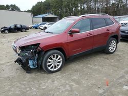 Jeep salvage cars for sale: 2016 Jeep Cherokee Limited