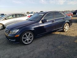 Salvage cars for sale from Copart Antelope, CA: 2014 Mercedes-Benz C 250