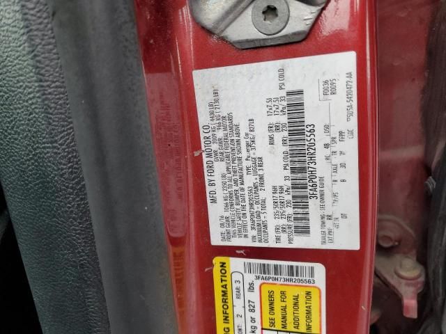 2017 Ford Fusion SE