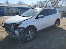 Salvage cars for sale from Copart Wichita, KS: 2017 Toyota Rav4 XLE