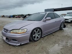 Honda Accord salvage cars for sale: 2001 Honda Accord EX