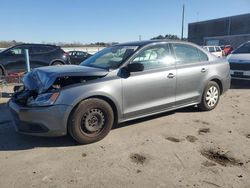 Volkswagen salvage cars for sale: 2012 Volkswagen Jetta Base