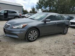 Salvage cars for sale from Copart Midway, FL: 2012 Honda Accord EXL