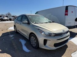 KIA rio salvage cars for sale: 2018 KIA Rio LX