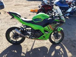 Salvage motorcycles for sale at Colorado Springs, CO auction: 2024 Kawasaki EX500 A