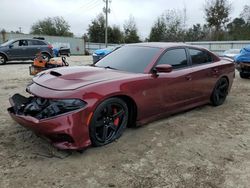 Dodge salvage cars for sale: 2019 Dodge Charger SRT Hellcat