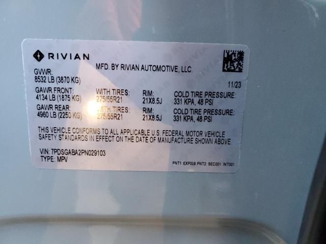 2023 Rivian R1S Adventure