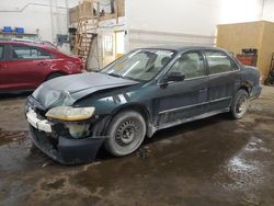 Honda Accord salvage cars for sale: 2002 Honda Accord LX