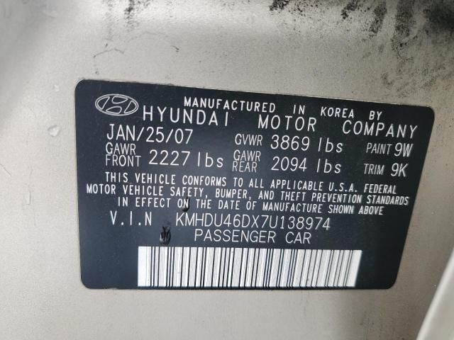 2007 Hyundai Elantra GLS