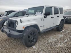 Jeep Wrangler salvage cars for sale: 2014 Jeep Wrangler Unlimited Sahara