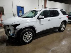 Chevrolet Traverse salvage cars for sale: 2020 Chevrolet Traverse LT