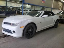 Salvage cars for sale from Copart Pasco, WA: 2015 Chevrolet Camaro LT