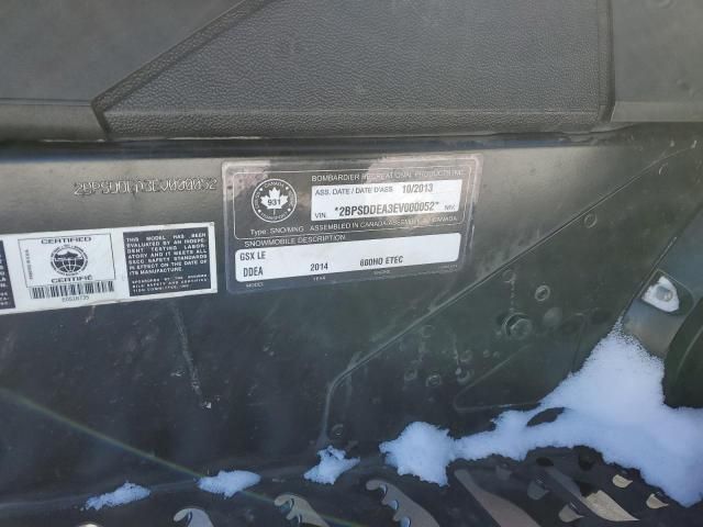 2014 Skidoo 2014 Skidoo REV