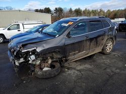 Jeep salvage cars for sale: 2017 Jeep Cherokee Latitude