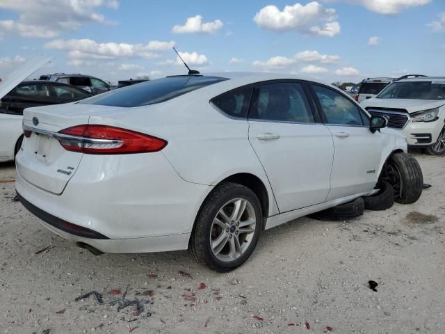 2018 Ford Fusion SE Hybrid