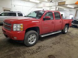 Chevrolet Silverado k1500 lt salvage cars for sale: 2012 Chevrolet Silverado K1500 LT