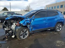 Salvage cars for sale from Copart Littleton, CO: 2018 Jeep Compass Limited