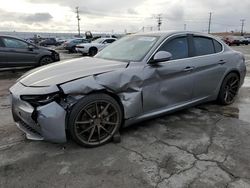 Alfa Romeo salvage cars for sale: 2017 Alfa Romeo Giulia TI