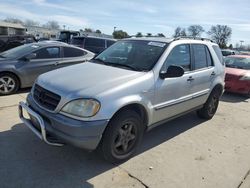 Mercedes-Benz salvage cars for sale: 1998 Mercedes-Benz ML 320