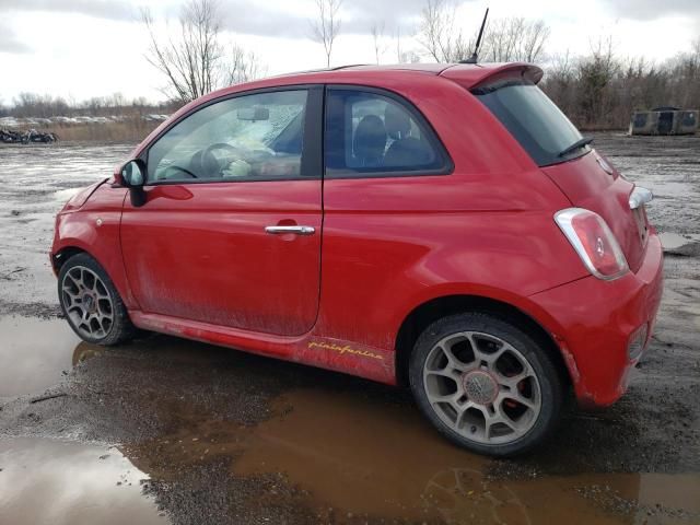 2012 Fiat 500 Sport